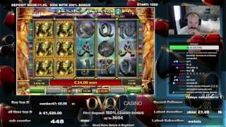HUGE WIN FROM BOOK OF STARS SLOT!!!