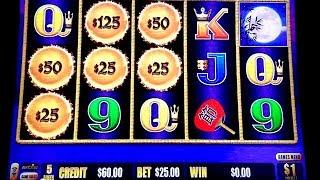 High Limit Dragon Link $25 & $15 Bet Bonuses Won | Live Slot Play w/NG Slot