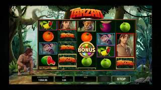 Tarzan Online Slot from Microgaming - Bonus Wheel & Free Spins