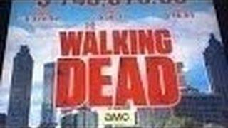 The Walking Dead Slot Machine Bonus-Big Win Hit-Cosmo