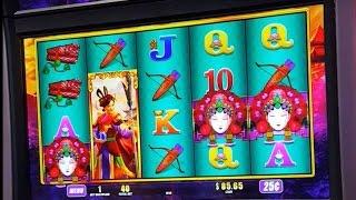 *HIGH LIMIT* $10 a spin | WMS Mu Guiying - BIG WIN - live play w/ slot machine bonus win
