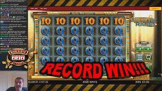 RECORD WIN!! on Queen of Riches Slot - £5 Bet!!