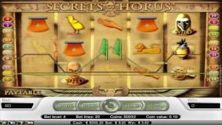 Free Secrets of Horus Slot by NetEnt Video Preview | HEX