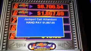 Quick hit slot machine JACKPOT