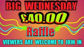 FANTASTIC "FREE" £40.00 GIVE AWAY RAFFLE...OF SCRATCHCARDS....12 Prizes .. Bonus..EVERY WEDNESDAY