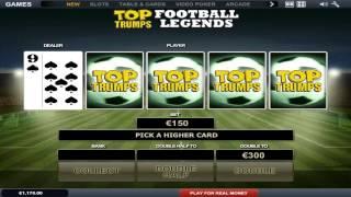 FREE Top Trumps Football Legends ™ Slot Machine Game Preview By Slotozilla.com