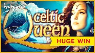 162X MULTIPLIER, YES!! Celtic Queen Slot - HUGE WIN!