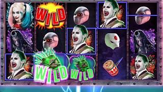 SUICIDE SQUAD Video Slot Casino Game with an ENCHANTRESS FREE SPIN BONUS