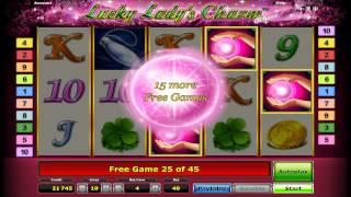 Novomatic Novoline Lucky Ladys Charm Free Spins Bonus Re Triggers Fruit Machine Video Slot