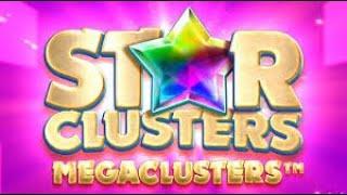 BRAND NEW STAR CLUSTERS (BTG) *MEGA WIN!* I WAS JUST TESTING THE GAME!! & MY REVIEW/THOUGHTS