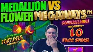 MEDALLION Vs FLOWER MEGAWAYS - Plus Free Forum Giveaway