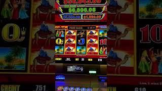 ⋆ Slots ⋆ 4 Trigger Bonus & 100 WILDS! ⋆ Slots ⋆ $25 Bet Sahara Gold!