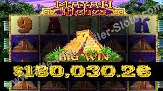 •Jackpot Mayan Riches SLOT! $180,000 Thousand Bonus Win! Handpay Aristocrat, IGT LIVE PLAY • SiX Slo