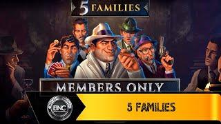 5 Families slot by Red Tiger