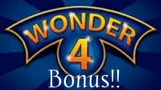 Wonder 4 Buffalo Bonus