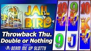 Jail Bird Slot - TBT Double or Nothing with Mr. Cashman Features