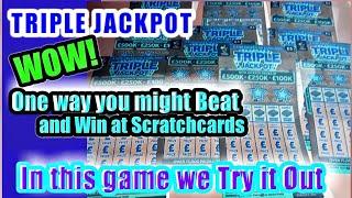 •Wow!•Can we OUT FOX the £5•Scratchcards•in this CRACKING Game•We Try•."TRIPLE JACKPOT"•