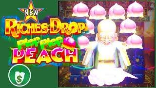 •️ New - Riches Drop Plop Plop Peach slot machine, features and bonus