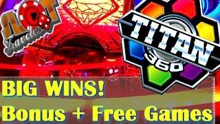 Titan 360 *BIG MONEY RING* + Free Games at The Linq - Slot Machine Bonus • SlotTraveler •