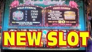 Mystical Butterfly NEW SLOT MACHINE Las Vegas Slots Win
