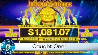 Jackpot Catcher Slot Machine Bonus with Bucket List Checked