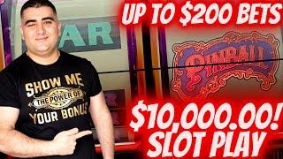 Up To $200 A Spins Slot Play ! $10,000.00 Slot Play In High Limit Room ! Huge High Limit Slot Play