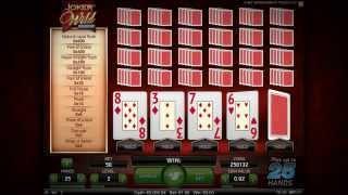 Joker Wild Double Up - Video Poker - NetEnt