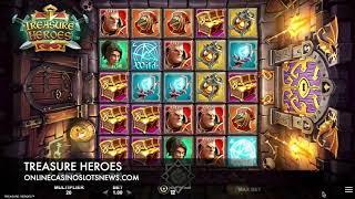 Treasure Heroes slot by Rabcat