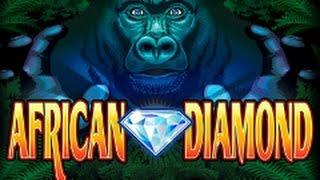 AFRICAN DIAMOND• - LINE HIT!!!•- KONAMI SLOT MACHINE
