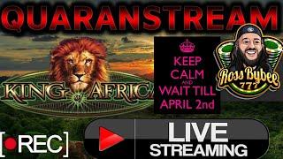 Casinos Are Closed! Lets Hit A Jackpot! King Of Africa LIVE SLOTS
