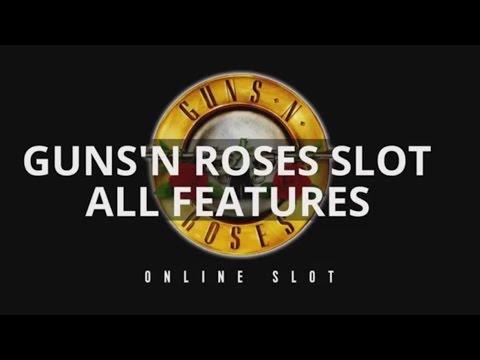 Guns'n Roses Slot - ALL FEATURES!