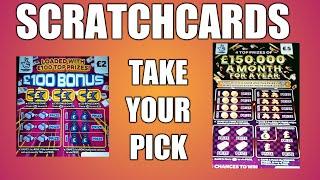 SCRATCHCARD PICK EM GAME .......WE SCRATCH THEM... ..