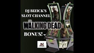~~ BONUS ~~ The Walking Dead 2 Slot Machine! ARISTOCRAT GAMES ~ • DJ BIZICK'S SLOT CHANNEL