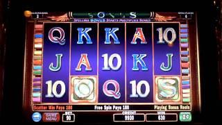 Sirens slot machine bonus win at Sands Casino at Bethlehem
