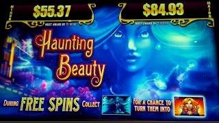 Haunting Beauty Slot Machine *LIVE PLAY* Bonus!