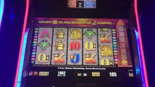 Love in the Nile slot machine bonus free spins