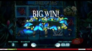 Secrets of the Amazon Slot (Playtech) - Freespins Feature - 2 Big Wins