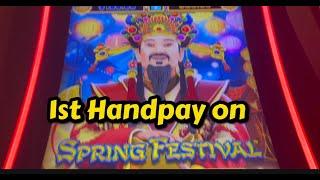 My first ever Handpay on Spring Festival and it was a good one !