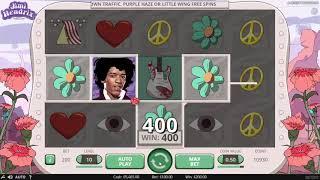 Jimi Hendrix slot from Net Entertainment - Gameplay