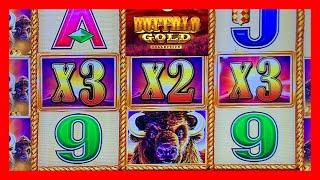 BUFFALO GOLD • LIVE PLAY & BONUSES  • BIG SLOT MACHINE WINS