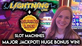 FIRST EVER MAJOR JACKPOT on Dragon Link Slot Machine!! HUGE WIN!!