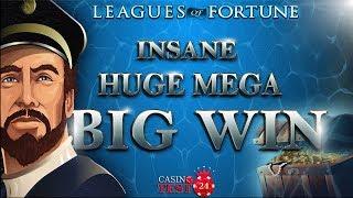 MUST SEE!!! INSANE HUGE MEGA BIG WIN ON LEAGUES OF FORTUNE SLOT (MICROGAMING) - 1,50€ BET!