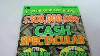 Cash Spectacular - $10 Instant Lottery Scratchcard
