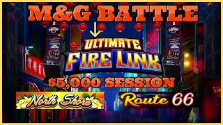 ★ Slots ★Ultimate Fire Link Route 66 & North Shore ★ Slots ★HIGH LIMIT $50 MAX BET SPINS Slot Machin