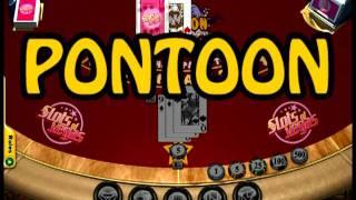 Pontoon Table Game Video at Slots of Vegas