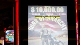 $16000 High Limit Jackpot - Sons of Anarchy Slot Machine