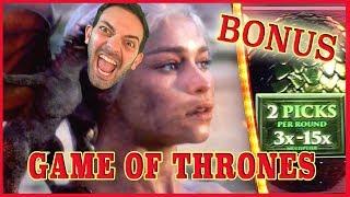 •  Game of Thrones on MILLIONAIRE MONDAYS • Top Prize of $1,000,000+ • with Buffalo Grand
