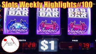 Slots Weekly Highlights#100 for You who are busy⋆ Slots ⋆Big Win - High Limit Blazin Gems Slot 赤富士スロ