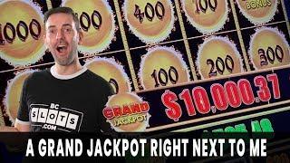 • Neighbor Lands the GRAND! • Green With ENVY • +$10,000 JACKPOT