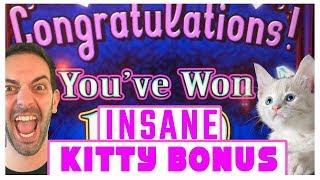 •Congratulations, You've Won an INSANE Kitty Bonus! • #HIGHLIMIT • Brian Christopher Slots
